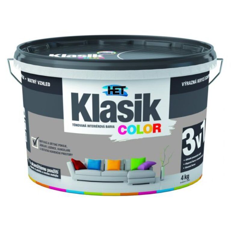 Het Color Klasik 4kg šedý 0147                          