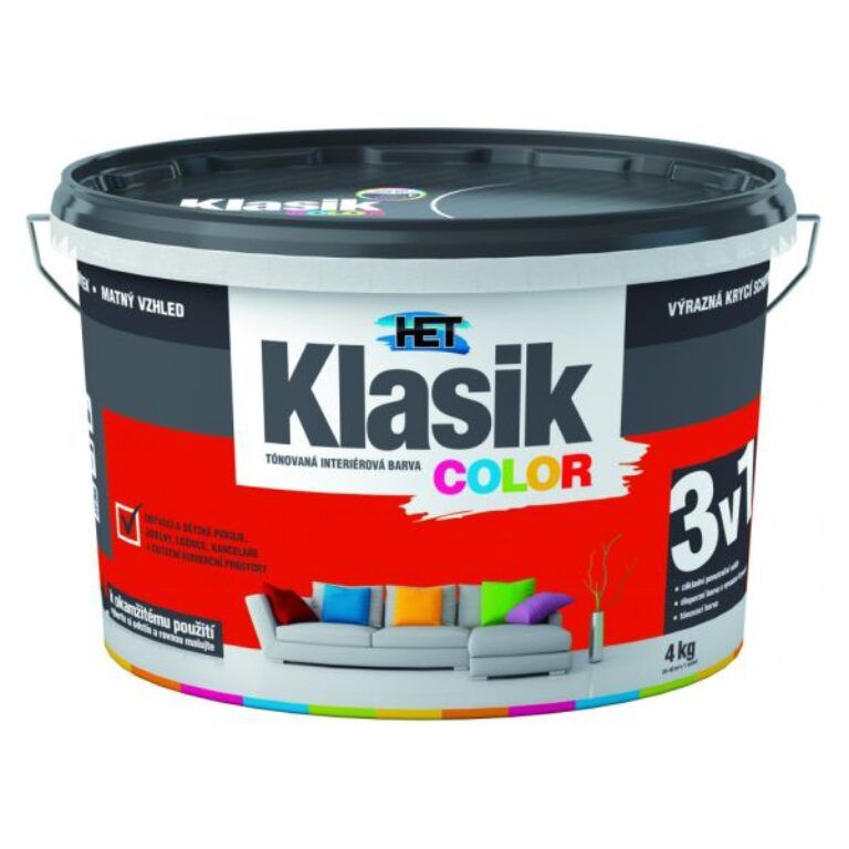Het Color Klasik 4 kg červený 0847                          