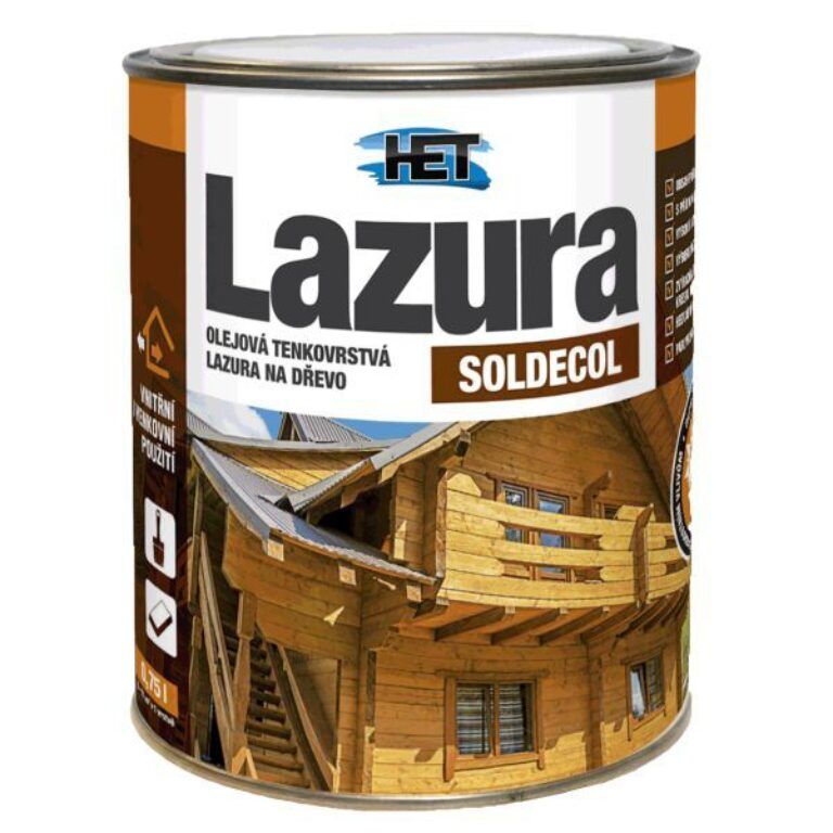 Soldecol lazura 34 Oliva 0,75 l                          