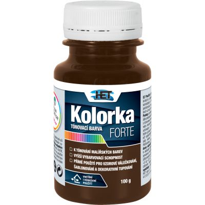 Kolorka forte 100g  0266 hnědá                          