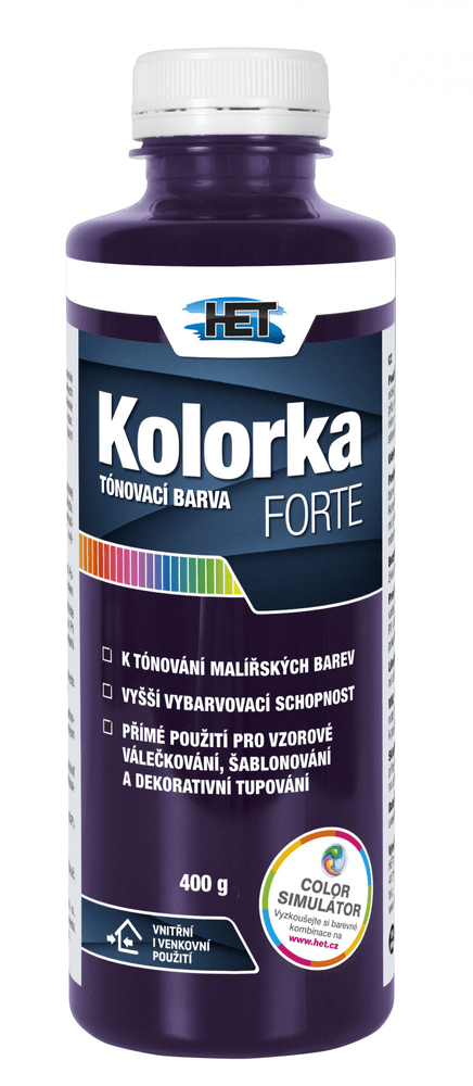 Kolorka forte 400g  0356 fialová                          