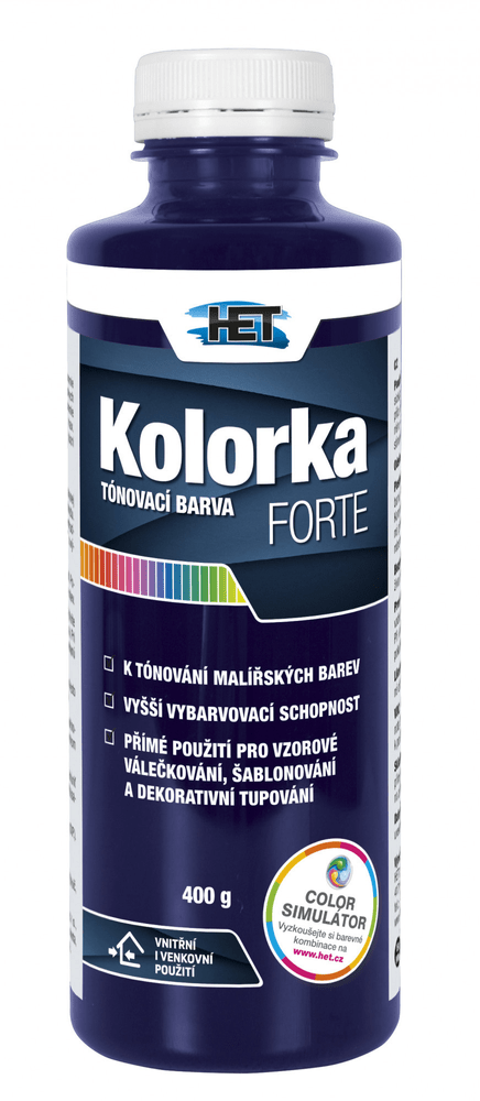 Kolorka forte 400g 0426 modrá                          