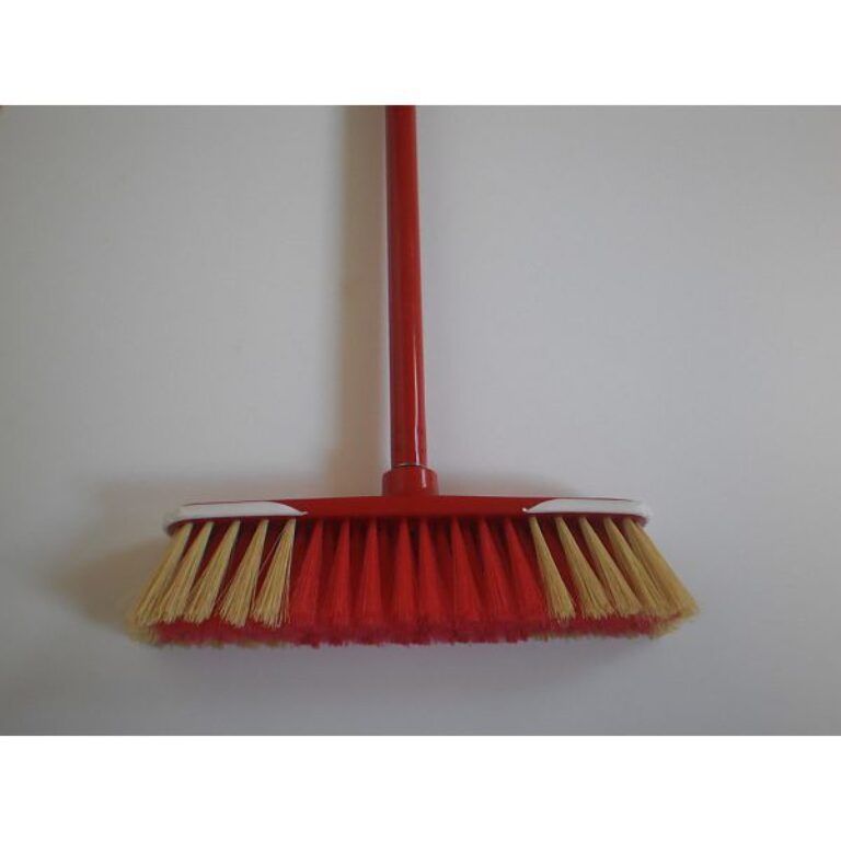 Smeták 28cm barevný PPN s holí plast.                          