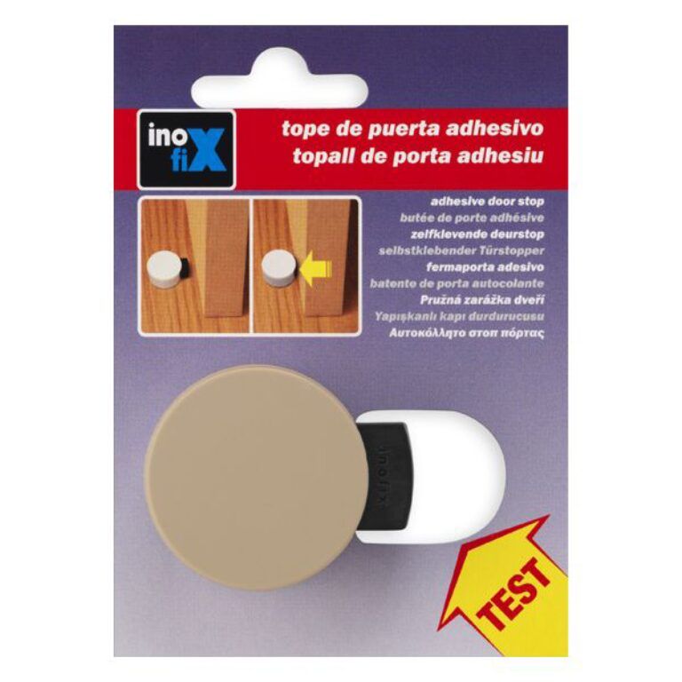 Zarážka dveří pružná béžová                          