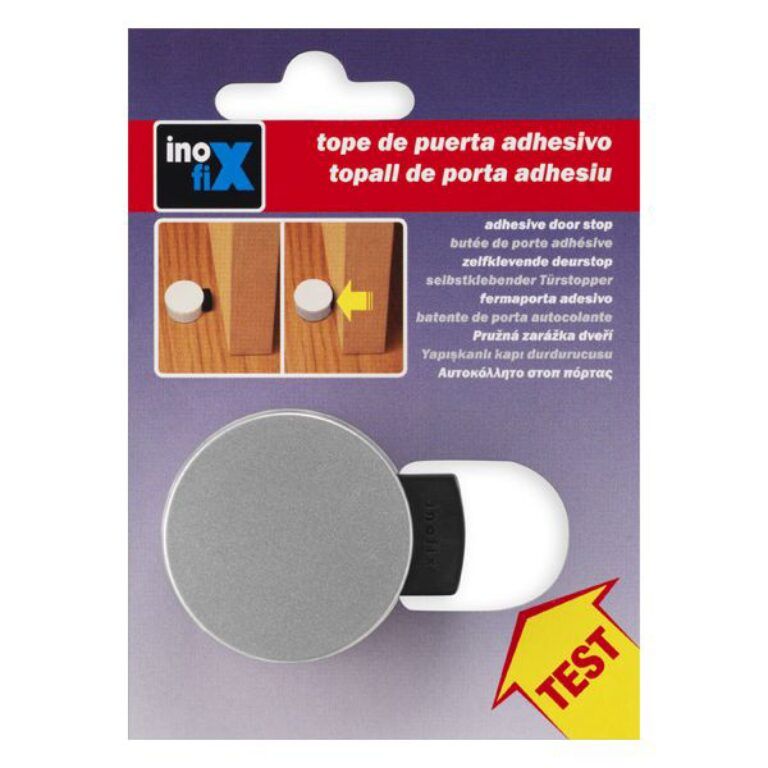 Zarážka dveří pružná chrom mat                          