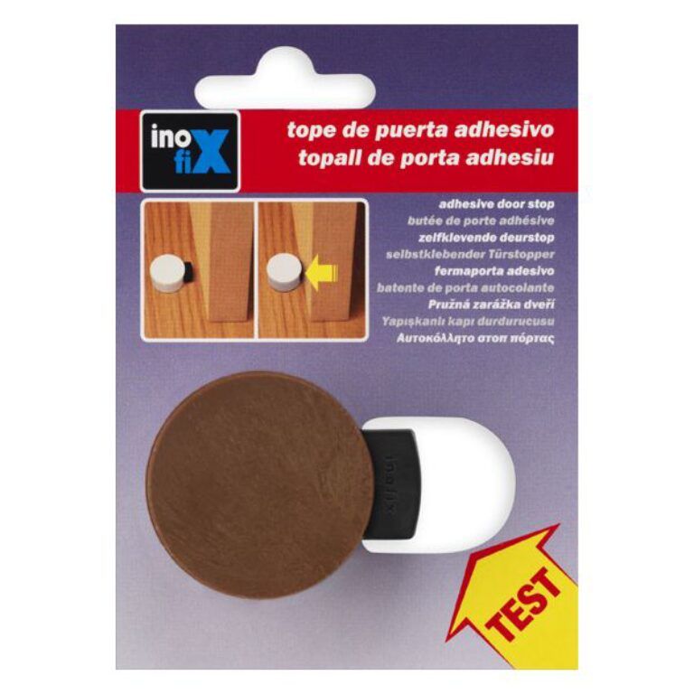 Zarážka dveří pružná sv. hnědá                          