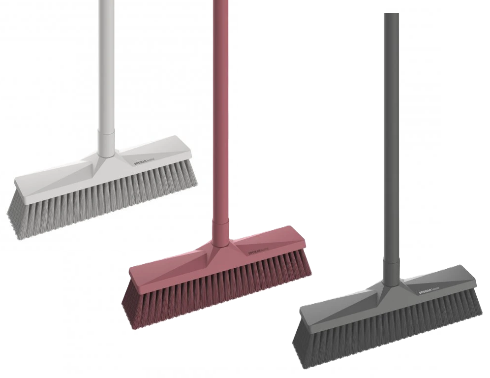 Smeták s holí HOME mix barev        