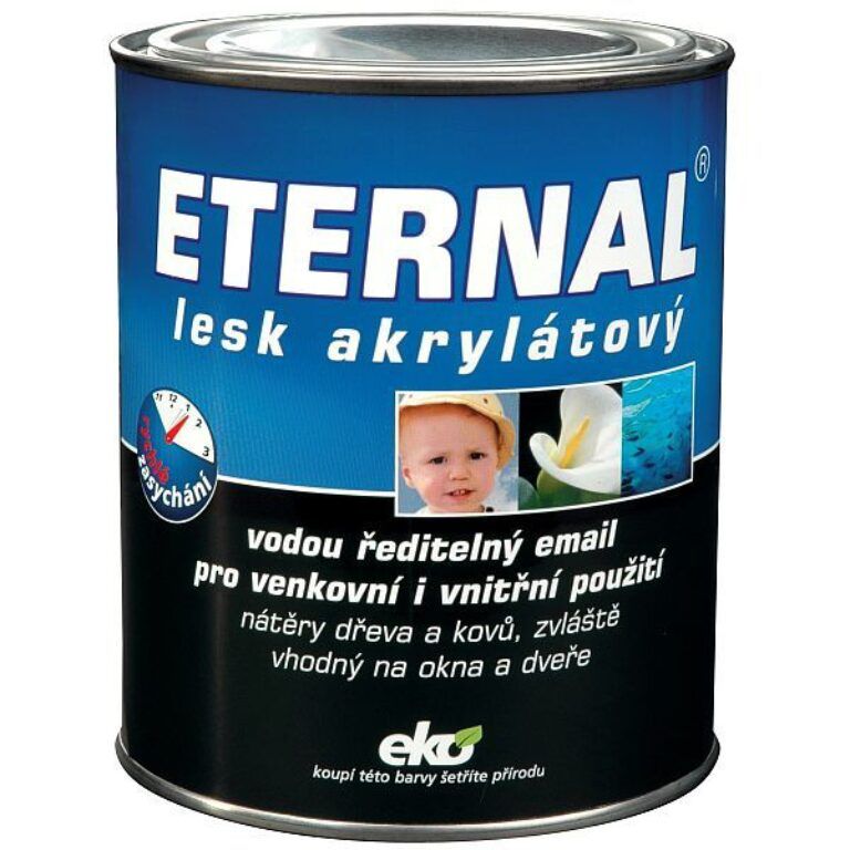 Eternal lesk akrylátový 0,7kg sv. šedá RAL 7035                          