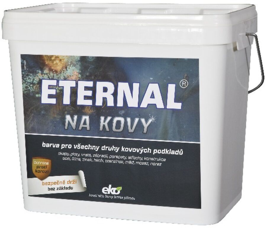 Eternal na kovy 10kg červenohnědá 407                          