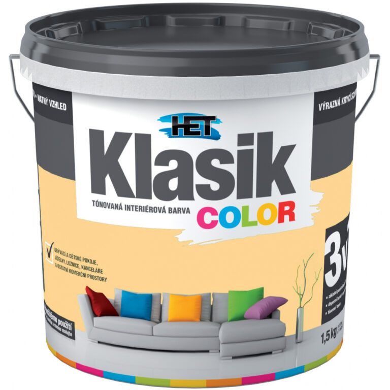Het Color Klasik 1,5kg meruňkový 0777                          