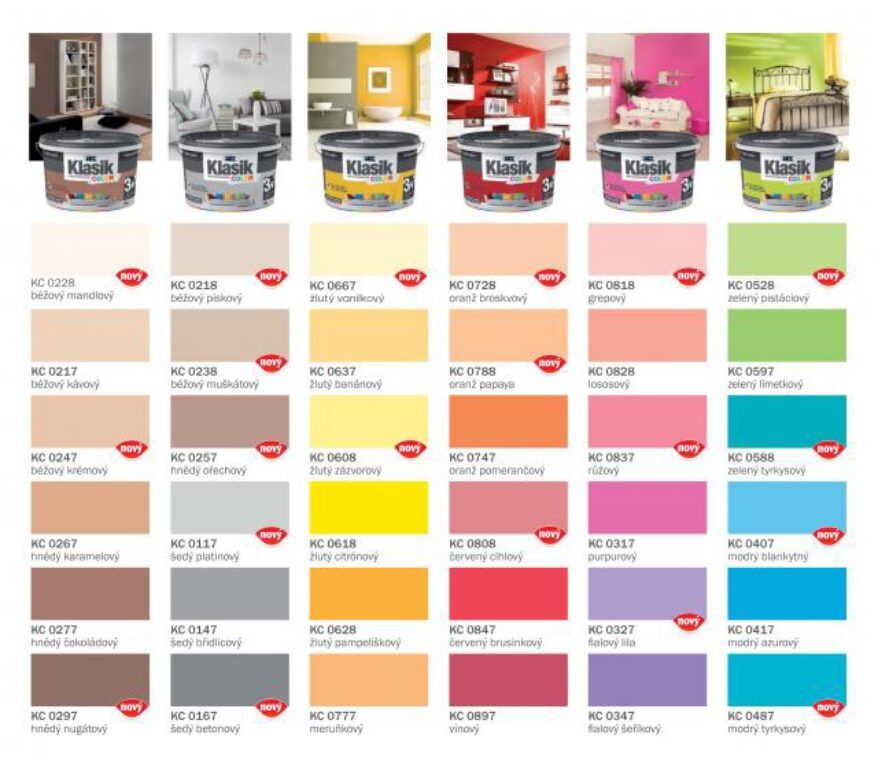 Het Color Klasik 4kg šedý betonový 0167                          