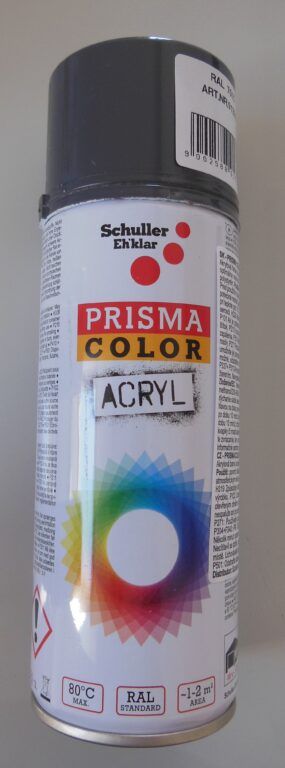 Sprej Prisma Color 400ml, RAL 7015 břidlicová šedá                          