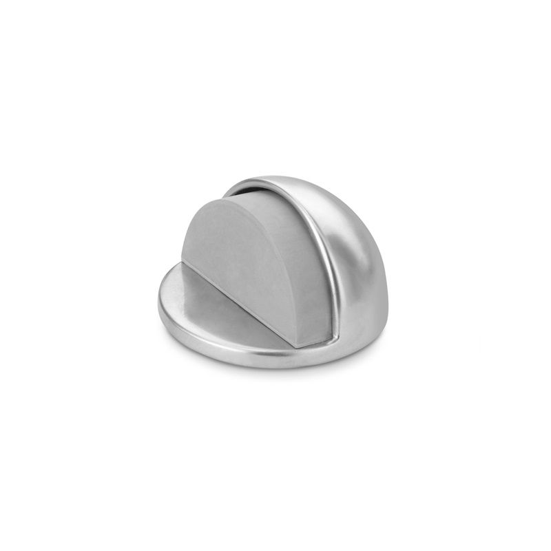 Pružná zarážka dveří chrom mat                          