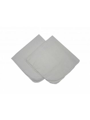 Prachovka flanel 40x35cm bílá                          