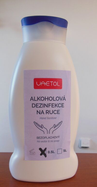 Alkoholová dezinfekce VAETOL 500ml                          
