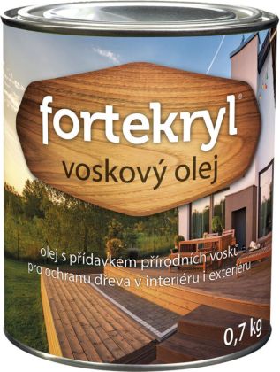 FORTEKRYL voskový olej 0,7 kg palisandr                          