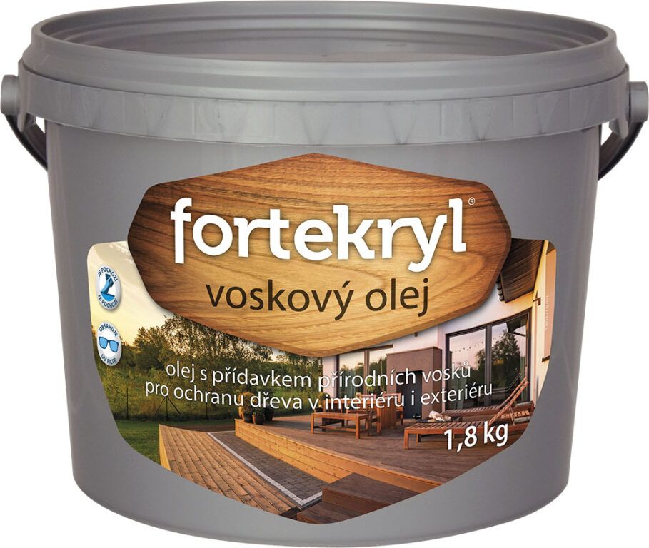 FORTEKRYL voskový olej 1,8 kg palisandr                          