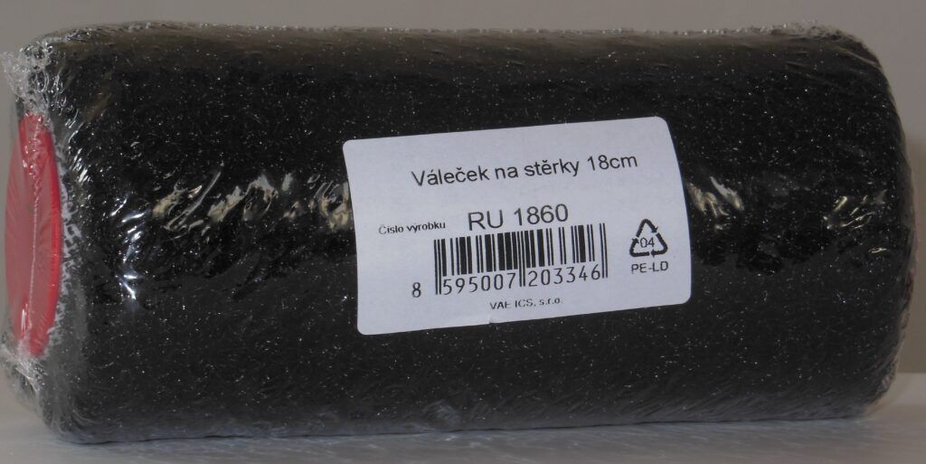 Váleček plastový drát  18cm na stěrky a tmely a husté hmoty                          