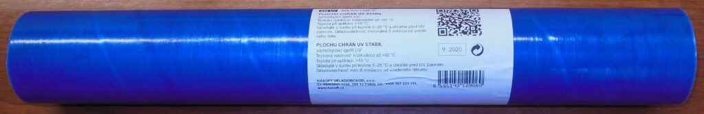 ochranná folie  Gerband UV modrá 500mmx100m samolepící                          