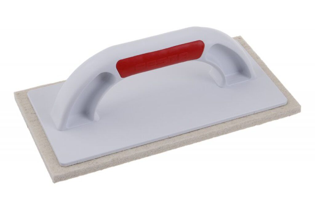 Hladítko plast s bílou plstí 250x130x8mm FESTA                          