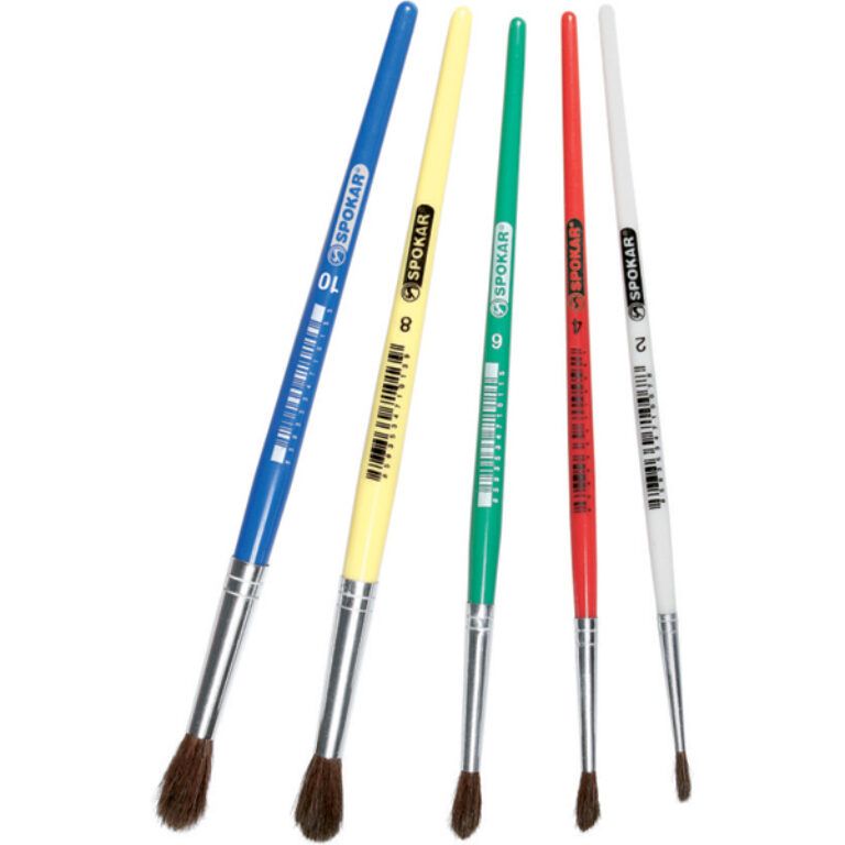 štětec školní kulatý  - typ 7102, C2                          