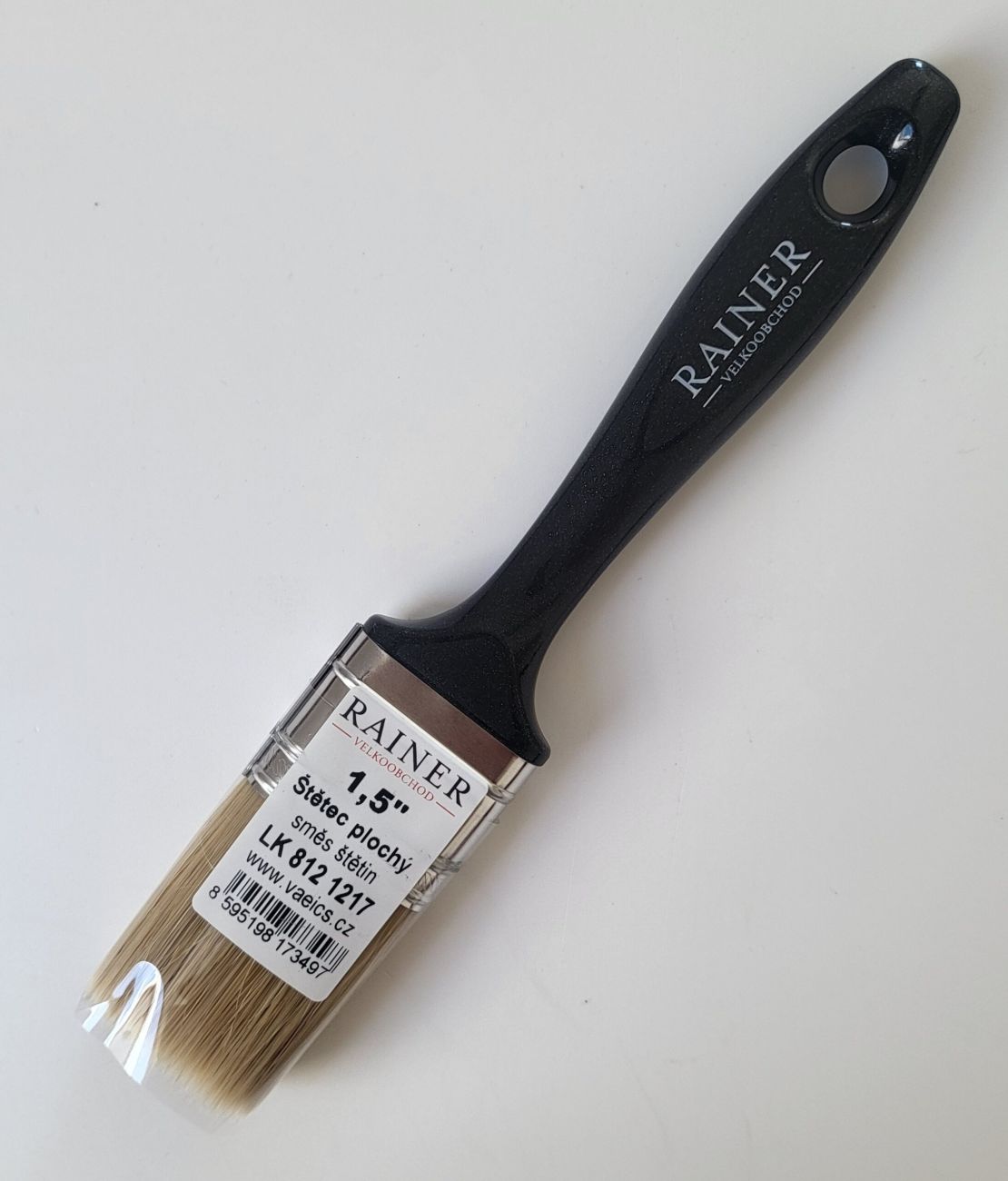 Štětec plochý černý Rainer 1,5