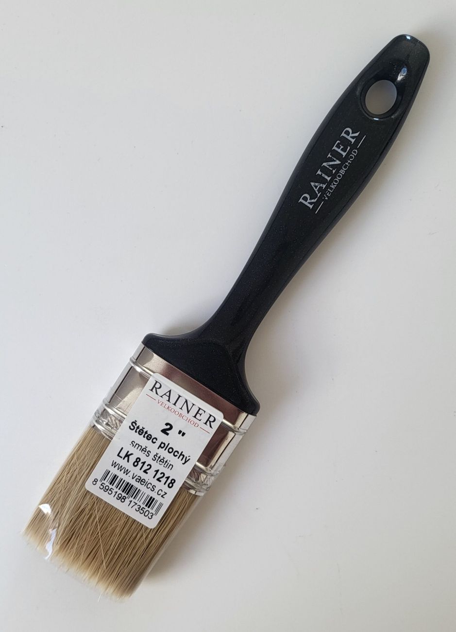 Štětec plochý černý Rainer 2
