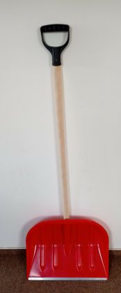 Hrablo na sníh 48cm s lištou červená
