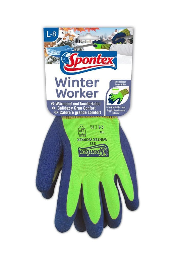 Rukavice WINTER WORKER GLOVES 10/XXL  zateplené