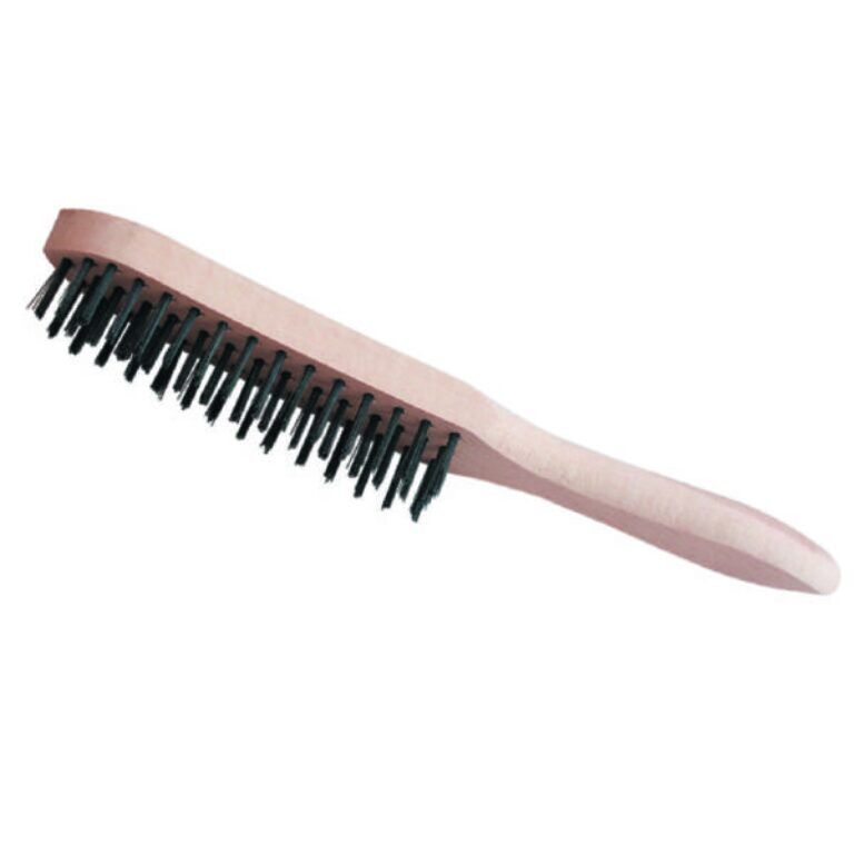 kartáč drátěný dřevěný - typ1406, 4řadý
                          