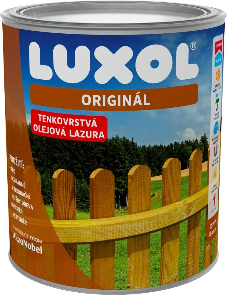 LUXOL originál ohnivý mahagon 0,75L