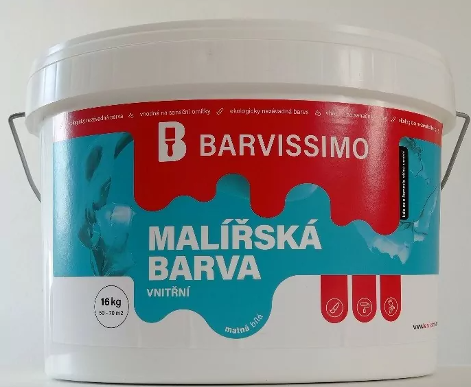 Barvissimo vnitřní malířská barva 40kg
