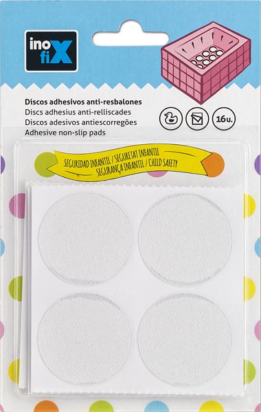 Protiskluzové lepicí kotouče Ø 38 mm 16ks