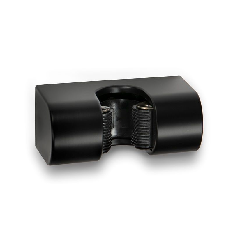 Držák na smetáky kov.+kryt black matt