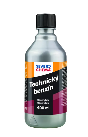 Technický benzín 400 ml plast