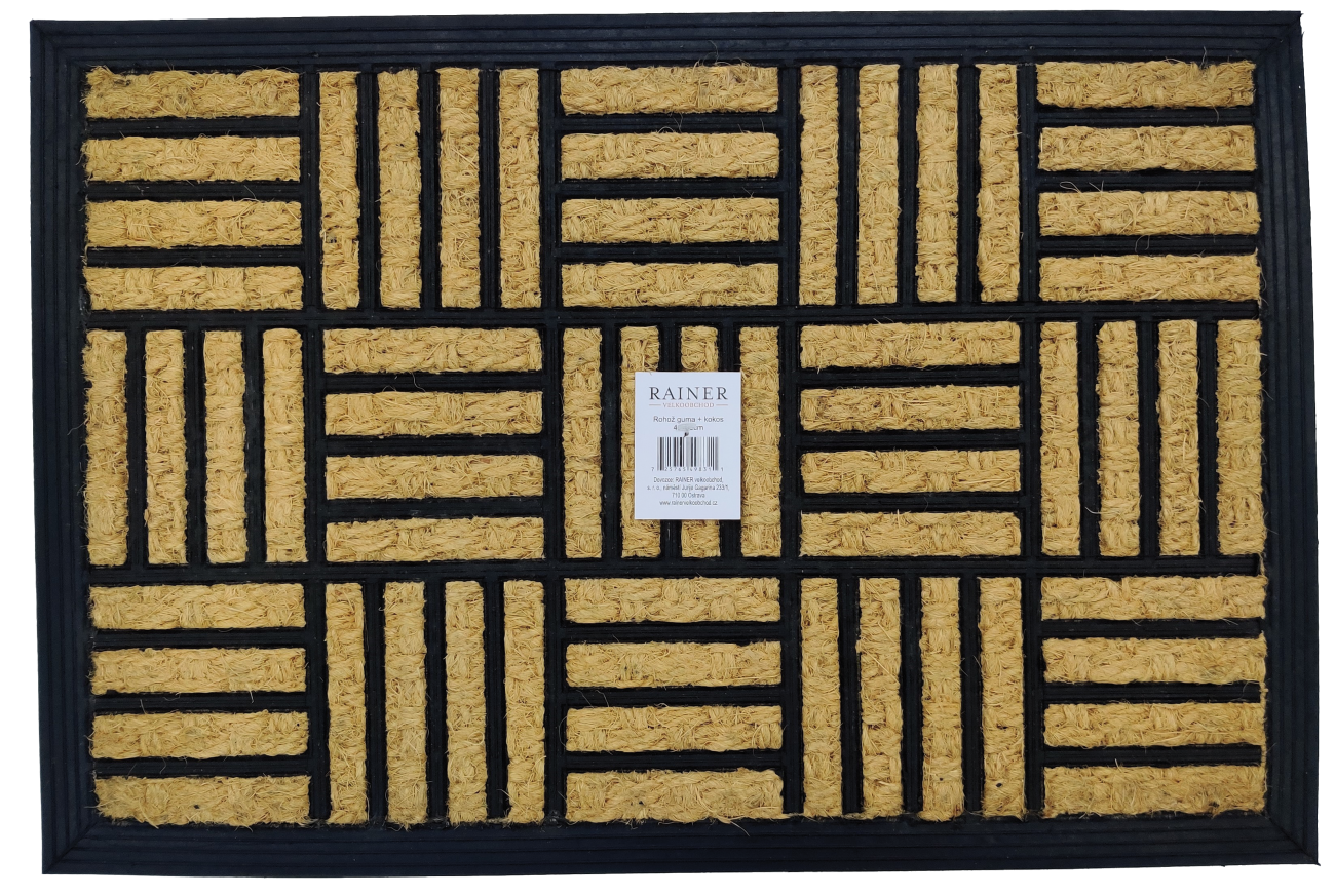 Rohož guma & kokos 40x60cm