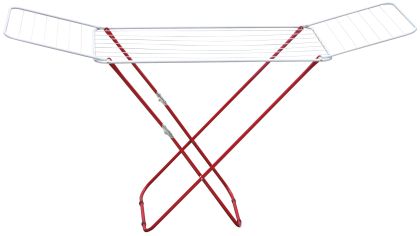 Sušák na prádlo 18m bílo-červený - Tidy Home