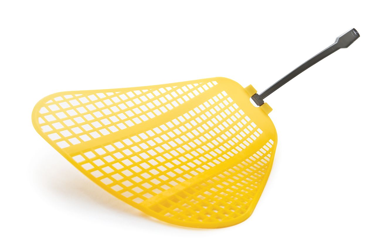 Plácačka na hmyz; 50x11,5 cm; mix barev, plast