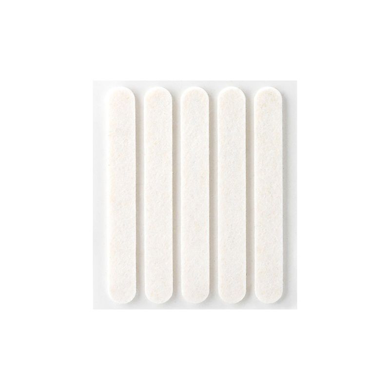 Lepící plsť 3 x 95 x 12 mm 5ks - bílé