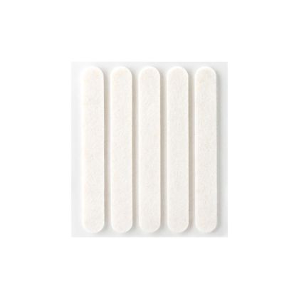 Lepící plsť 3 x 95 x 12 mm 5ks - bílé
