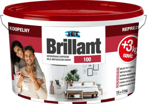 Het Brillant 100 15kg + 3kg ZDARMA