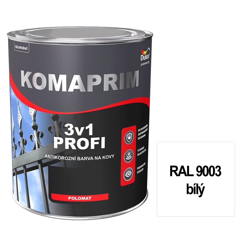 Komaprim 3v1 PROFI bílý 2,5L