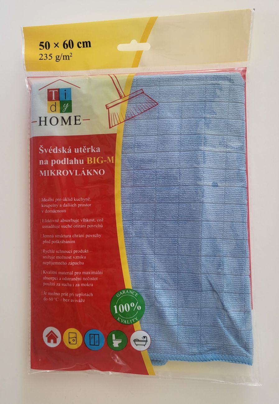 Tidy Švédská utěrka 50x60cm; 235g; mikrovlákno