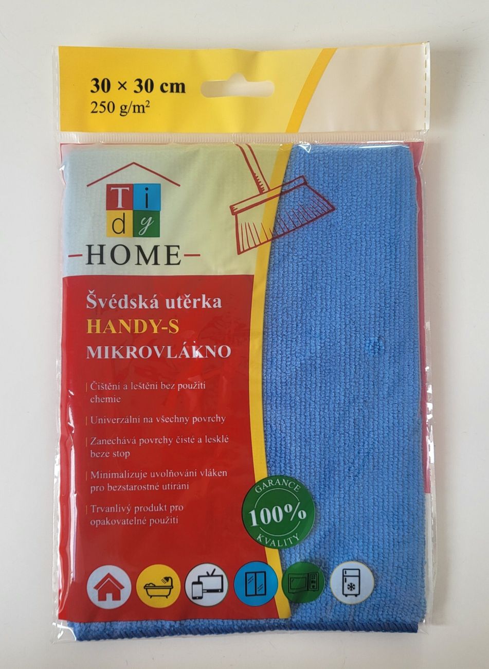 Tidy Švédská utěrka HANDY-S 30x30 cm; 250 g; mikrovlákno