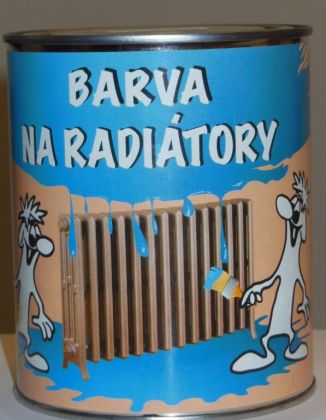 Barva na radiátory V 2033R/0603 slonová kost lesk 0,7kg