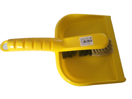 Souprava 5220 EKO smetáček+lopatka žlutý
