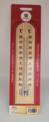 Tidy Teploměr dřevěný WOOD 20cm