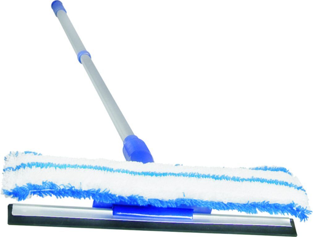 Tidy Stěrka na okna 30cm s teleskop.tyčí a mikrovláknem