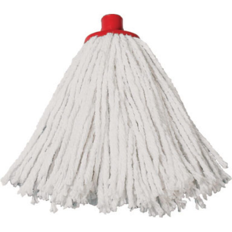 Náhradní bavlněný mop 160g /červený/ jemný závit