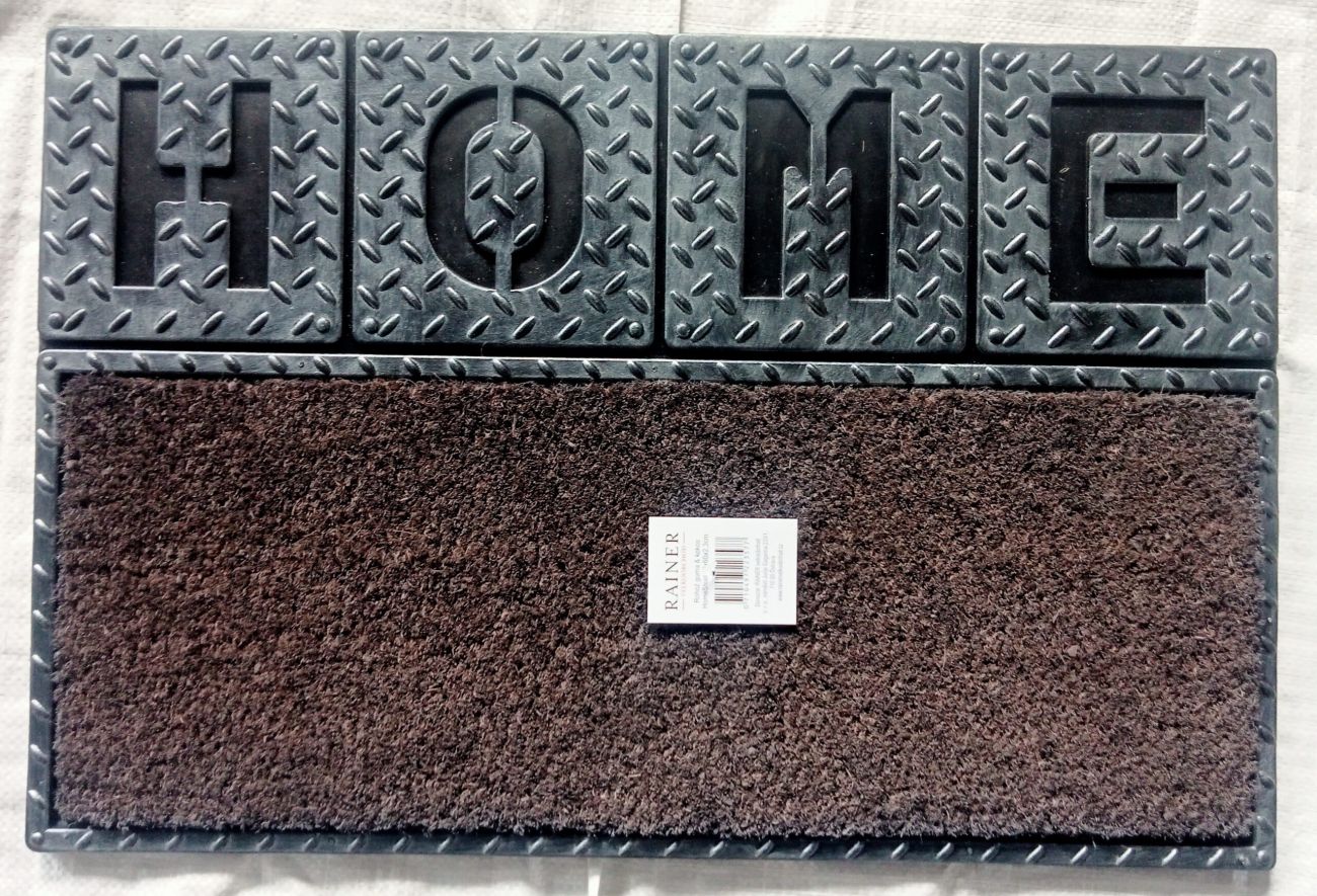 Rohož guma & kokos HomeSteel 40x60x2,3cm